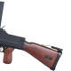SNOW WOLF ELECTRIC RIFLE ZB26 REAL WOOD, A classic support legend rebuilt in full metal and real wood for powerful, sustained airsoft performance